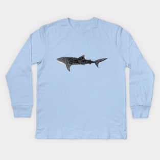 Whale shark Kids Long Sleeve T-Shirt